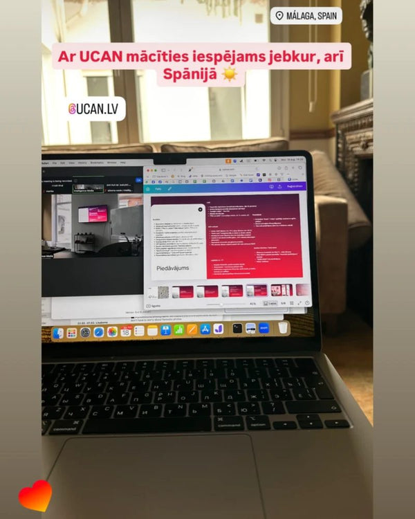 UCAN biedra atsauksme